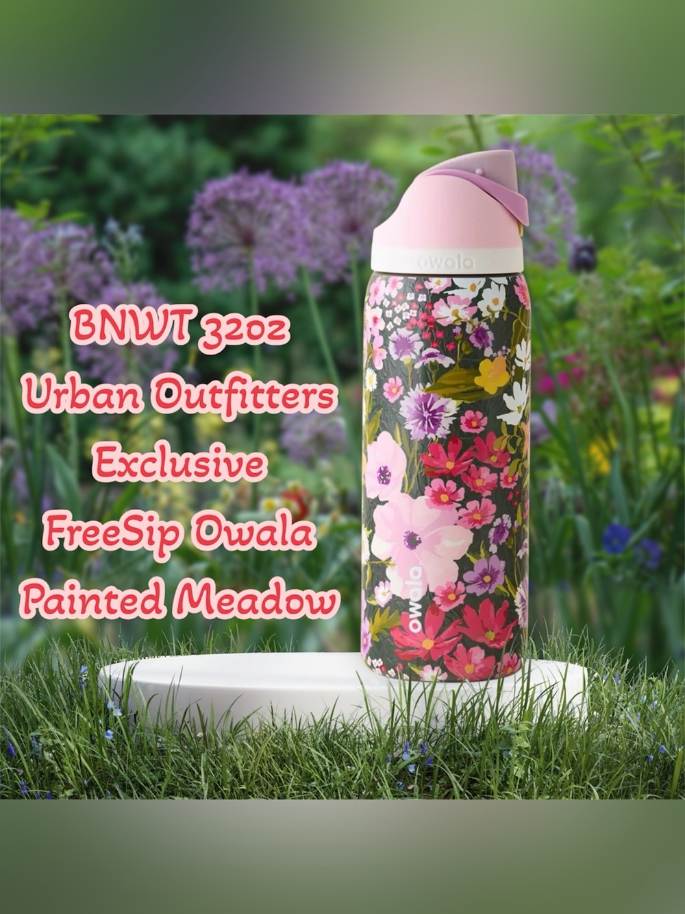 NWT 32oz Urban Outfitters Exclusive FreeSip Owala Bottle